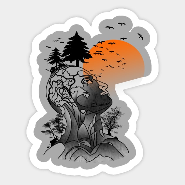 Hangover Sticker by nickbuccelli